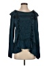 Amadi Teal Long Sleeve Blouse Size S - photo 1