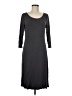 Monroe and Main Solid Gray Casual Dress Size M - photo 1