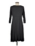 Monroe and Main Solid Gray Casual Dress Size M - photo 2