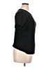 1.State 100% Cotton Black Short Sleeve Top Size XL - photo 4