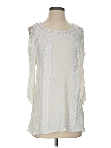 Counterparts 3/4 Sleeve Blouse (view 1)