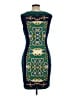 Cache Graphic Teal Cocktail Dress Size L - photo 2