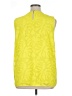 Chaus 100% Polyester Yellow Sleeveless Blouse Size XL - photo 2