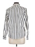 Lands' End 100% Cotton Stripes Ivory Long Sleeve Button-Down Shirt Size 12 (petite) - photo 2