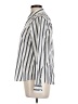 Lands' End 100% Cotton Stripes Ivory Long Sleeve Button-Down Shirt Size 12 (petite) - photo 5