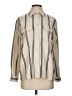 Samsoe Samsoe Stripes Ivory Long Sleeve Button-Down Shirt Size XS - photo 1
