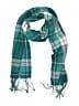Lands' End Plaid Teal Scarf One size - photo 1