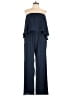 Tyche Solid Blue Jumpsuit Size L - photo 1