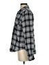 Paige 100% Cotton Plaid Gray Long Sleeve Button-Down Shirt Size S - photo 5