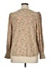 Democracy Metallic Tan Pullover Sweater Size 1X - photo 2