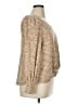 Democracy Metallic Tan Pullover Sweater Size 1X - photo 4