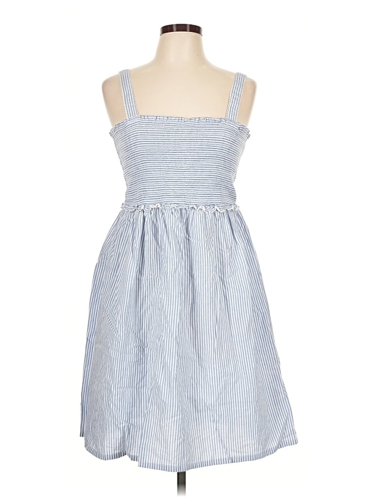Pre-owned Accessorize Casual Dress In Blue
