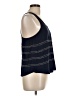 Sugar Lips Blue Sleeveless Top Size L - photo 4