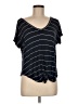 Alya Black Short Sleeve Top Size M - photo 1