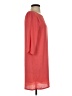 Everly 100% Polyester Solid Orange Casual Dress Size S - photo 4