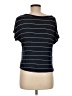 Alya Black Short Sleeve Top Size M - photo 2