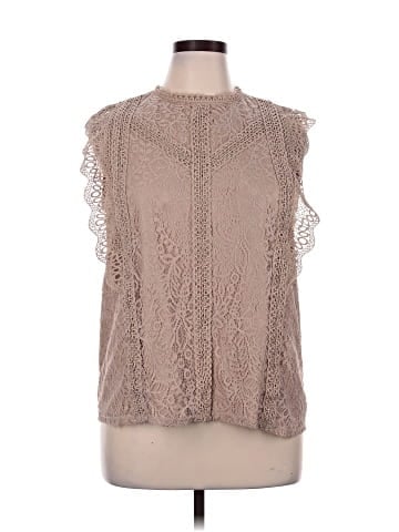 Cable & Gauge Sleeveless Blouse (view 1)