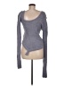 Glowny Gray Purple Pullover Sweater Size M - photo 2