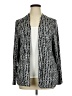Robert Louis Print Silver Blazer Size XL - photo 1