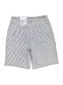 Westbound Stripes White Shorts Size 6 - photo 2