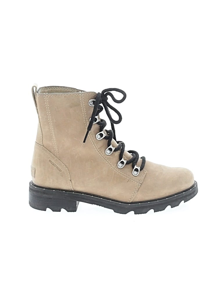Pre-owned Sorel Ankle Boots In Tan