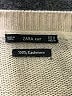 Zara 100% Cashmere Solid Tan Cashmere Pullover Sweater Size M - photo 7
