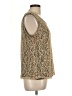 Alfani Tan Sleeveless Blouse Size L - photo 4