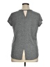 Artisan NY Gray Short Sleeve Top Size XL - photo 2