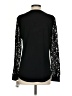 Kasper Black Long Sleeve Blouse Size S - photo 2