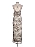 No Boundaries Animal Print Silver Casual Dress Size L - photo 2