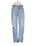 IRO 100% Cotton Hearts Blue Jeans Size 25 waist - photo 1