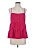 Unbranded 100% Polyester Pink Tank Top Size S - photo 1