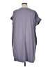 Entro Solid Gray Casual Dress Size XL - photo 2