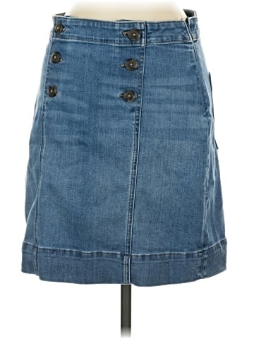 St. John's Bay Denim Skirt (view 1)
