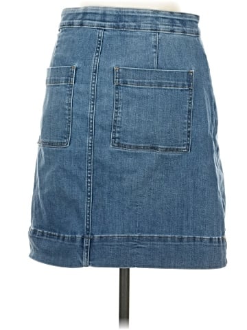St. John's Bay Denim Skirt (view 2)