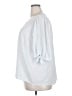 1.State 100% Polyester Silver 3/4 Sleeve Top Size 2X - photo 5