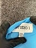 Studio 1 100% Polyester Blue Short Sleeve Blouse Size 18 - photo 7