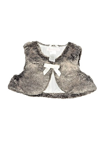 Janie and Jack Faux Fur Vest (view 1)