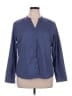 L.L.Bean Polka Dots Blue Long Sleeve Button-Down Shirt Size XL - photo 1