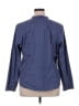 L.L.Bean Polka Dots Blue Long Sleeve Button-Down Shirt Size XL - photo 2