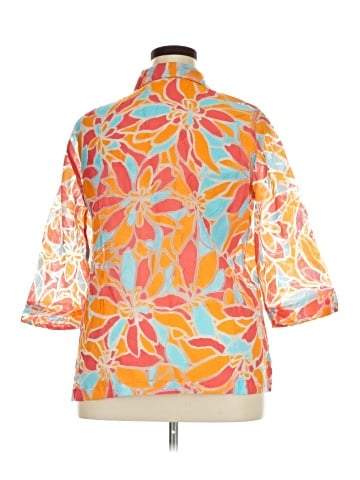 Allison Daley 3/4 Sleeve Button-Down Shirt (view 2)