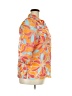 Allison Daley Tropical Orange 3/4 Sleeve Button-Down Shirt Size 3X (estimated) - photo 4