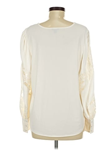 Ann Taylor Long Sleeve Blouse (view 2)