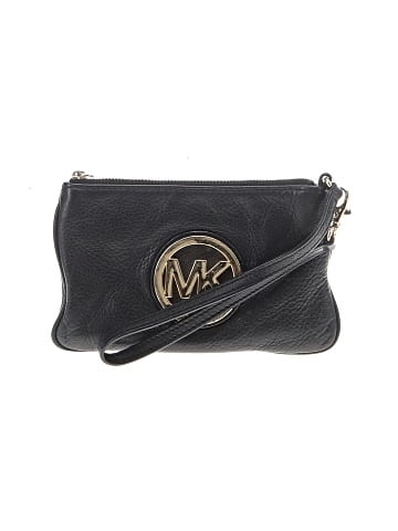 MICHAEL Michael Kors Leather Wristlet (view 1)