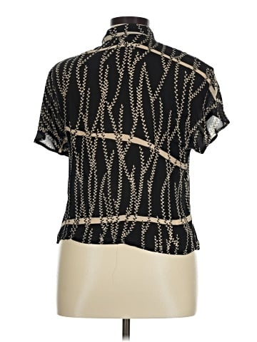 Carlisle Short Sleeve Silk Top (view 2)