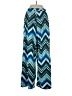 Kaktus Chevron-herringbone Blue Casual Pants Size S (estimated) - photo 2