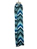 Kaktus Chevron-herringbone Blue Casual Pants Size S (estimated) - photo 4