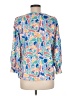 Tuckernuck 100% Polyester Blue 3/4 Sleeve Blouse Size M - photo 2