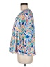 Tuckernuck 100% Polyester Blue 3/4 Sleeve Blouse Size M - photo 5