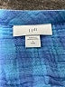 J.Jill 100% Cotton Blue 3/4 Sleeve Blouse Size L - photo 7